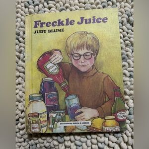2/$20 Freckle Juice by Judy Blume Hardcover